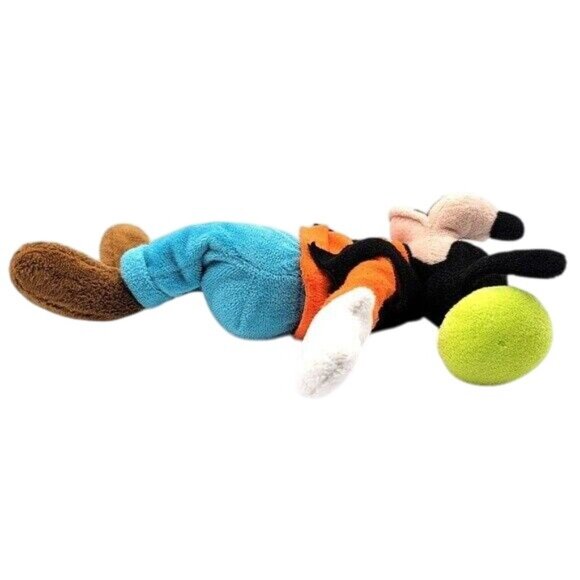2/$15 Disney Store Goofy Plush Soft Doll Black 9" Orange Shirt Pants Hat Floppy - Picture 3 of 10